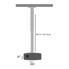 Kép 3/5 - Stell SHO 1091 60-102cm, 15°, 15kg ezüst mennyezeti kihúzható projektor tartó