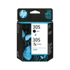 Kép 4/4 - HP 6ZD17AE No.305 3YM61AE+3YM60AE fekete+színes tintapatron (eredeti)