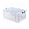 Kép 1/2 - Műanyag tároló doboz, átlátszó, 70 liter, FELLOWES, "ProStore™"