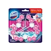 Kép 2/2 - WC fertőtlenítő, 3 db-os, DOMESTOS "Power 5", pink magnólia