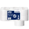 Kép 1/9 - Toalettpapír, T2 rendszer, 12tek/krt, 2rétegű, 18,8cm átmérő, Advanced, TORK "Mini Jumbo", fehér