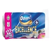 Kép 2/2 - Toalettpapír, 3 rétegű, kistekercses, 8 tekercs, OOOPS "Excellence"