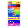 Kép 6/6 - Törlőkendő, mikroszállal, VILEDA "Colors", 8db/cs