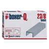 Kép 2/3 - Tűzőkapocs, 23/8, BOXER, 1000db/doboz