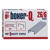 Kép 3/5 - Tűzőkapocs, 26/6, BOXER, 1000db/doboz