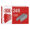 Kép 2/2 - Tűzőkapocs, 24/6, ICO, 1000db/doboz