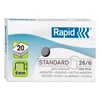 Kép 3/4 - Tűzőkapocs, 26/6, horganyzott, RAPID "Standard", 1000db/doboz