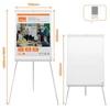 Kép 2/7 - Flipchart tábla, mágneses felület, 70x100 cm, EcoLabel, NOBO "Premium Plus", fehér