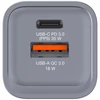 Kép 8/14 - Hálózati töltő, 1xUSB-C PD (35W), USB-A QC 3.0, EU/UK/US, GaN, VERBATIM