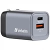 Kép 9/14 - Hálózati töltő, 1xUSB-C PD (35W), USB-A QC 3.0, EU/UK/US, GaN, VERBATIM