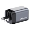 Kép 11/14 - Hálózati töltő, 1xUSB-C PD (35W), USB-A QC 3.0, EU/UK/US, GaN, VERBATIM