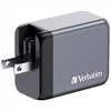 Kép 5/11 - Hálózati töltő, 2xUSB-C PD (65W), USB-A QC 3.0, EU/UK/US, GaN, VERBATIM
