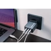 Kép 10/11 - Hálózati töltő, 2xUSB-C PD (65W), USB-A QC 3.0, EU/UK/US, GaN, VERBATIM