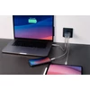 Kép 11/11 - Hálózati töltő, 2xUSB-C PD (65W), USB-A QC 3.0, EU/UK/US, GaN, VERBATIM