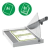 Kép 10/15 - Vágógép, karos, A4, 8 lap, LEITZ "Precision Home A4"