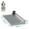 Kép 14/14 - Vágógép, görgős, A4, 10 lap, LEITZ "Precision Home Office A4"