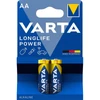 Kép 2/3 - Varta 4906121412 Longlife Power AA (LR6) alkáli ceruza elem 2db/bliszter