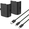 Kép 2/5 - Venom VS2882 Xbox Series X & S 2db fekete akkumulátor + 3 m töltőkábel