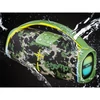 Kép 5/5 - XJUMP XJ 150 zöld terepmintás Bluetooth hangszóró