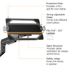 Kép 5/16 - ACT AC8341 Single Monitor Arm and Laptop Arm Office Premium with Gas Spring Pole Mounted