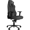 Kép 2/4 - Arozzi Vernazza Soft Fabric Gamin Chair Dark Grey