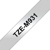 Kép 2/5 - Brother TZe-M931 laminált P-touch szalag (12mm) Black on Matt Silver - 8m