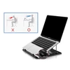 Kép 9/9 - Conceptronic notebook állvány - THANA03B (Max.: 15,6", állítható magasság, Max.: 50kg, fekete)