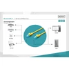 Kép 2/5 - Digitus CAT5e U-UTP Patch Cable 2m Yellow