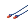 Kép 1/2 - Digitus CAT6 U-UTP Patch Cable 1m Blue