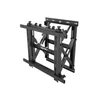 Kép 1/5 - EQuip 19"-70" Push-In Pop-Out TV Wall Mount Bracket Black