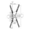 Kép 9/9 - Equip TV Fali konzol - 650405 (23"-55", dönthető, forgatható, Max.: 30kg, fekete)