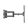 Kép 11/11 - EQuip 23”-55” Full motion Corner TV Wall Mount Bracket Black