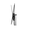 Kép 10/12 - Equip TV/Monitor állvány - 650605 (60"-100" álló, dönthető, állítható magasság, gurulós, Max.:100kg, fekete/ezüst)