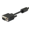 Kép 4/9 - VGA monitor kábel, ferrit gyűrűvel, 5 m, EQUIP