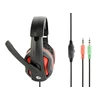 Kép 1/6 - Gembird GHS-03 Gaming Headset Matte Black/Red