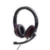 Kép 1/4 - Gembird MHS-03-BKRD Stereo Headset Black/Red
