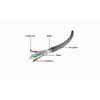 Kép 5/5 - Gembird PP6A-LSZHCU-G-1M CAT6A S-FTP Patch Cable 1m Green