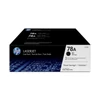 Kép 4/6 - HP CE278AD No.78AD Dual Pack fekete toner (eredeti)
