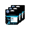 Kép 3/4 - HP CZ134A No.711 cián tripla tintapatron csomag (eredeti)