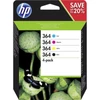 Kép 4/6 - HP N9J73AE No.364 BK/C/M/Y multipack (eredeti)
