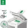 Kép 12/22 - Iratmegsemmisítő, konfetti, 100 lap, LEITZ "IQ AutoFeed SmallOffice 100 P4 Pro"