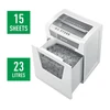 Kép 11/18 - Iratmegsemmisítő, konfetti, 15 lap, LEITZ, "IQ Office P4 "