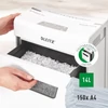 Kép 18/23 - Iratmegsemmisítő, mikrokonfetti, 4 lap, LEITZ "IQ Protect 4M"