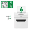 Kép 15/21 - Iratmegsemmisítő, konfetti, 6 lap, LEITZ "IQ Protect 6X"