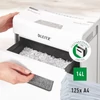 Kép 18/23 - Iratmegsemmisítő, konfetti, 8 lap, LEITZ "IQ Protect 8X"