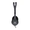 Kép 9/16 - Fejhallgató, mikrofonnal, vezetékes, LOGITECH "H111", fekete
