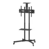 Kép 2/7 - Manhattan gurulós TV állvány - 1db monitor részére, dönthető (max. VESA : 600 x 400)(37" - 70"-ig)