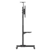 Kép 4/7 - Manhattan gurulós TV állvány - 1db monitor részére, dönthető (max. VESA : 600 x 400)(37" - 70"-ig)