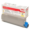 Kép 2/3 - Oki C5800,5900 sárga toner 5K No. 43324421 (eredeti)