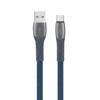 Kép 2/3 - USB kábel, USB - USB-C, 1,2 m, RIVACASE "PS6102", kék
